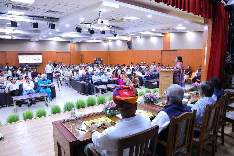 A gathering at Hans Raj College