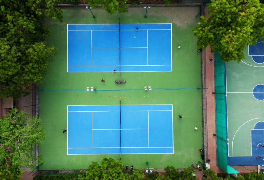 Outdoor sports on the IIMA campus
