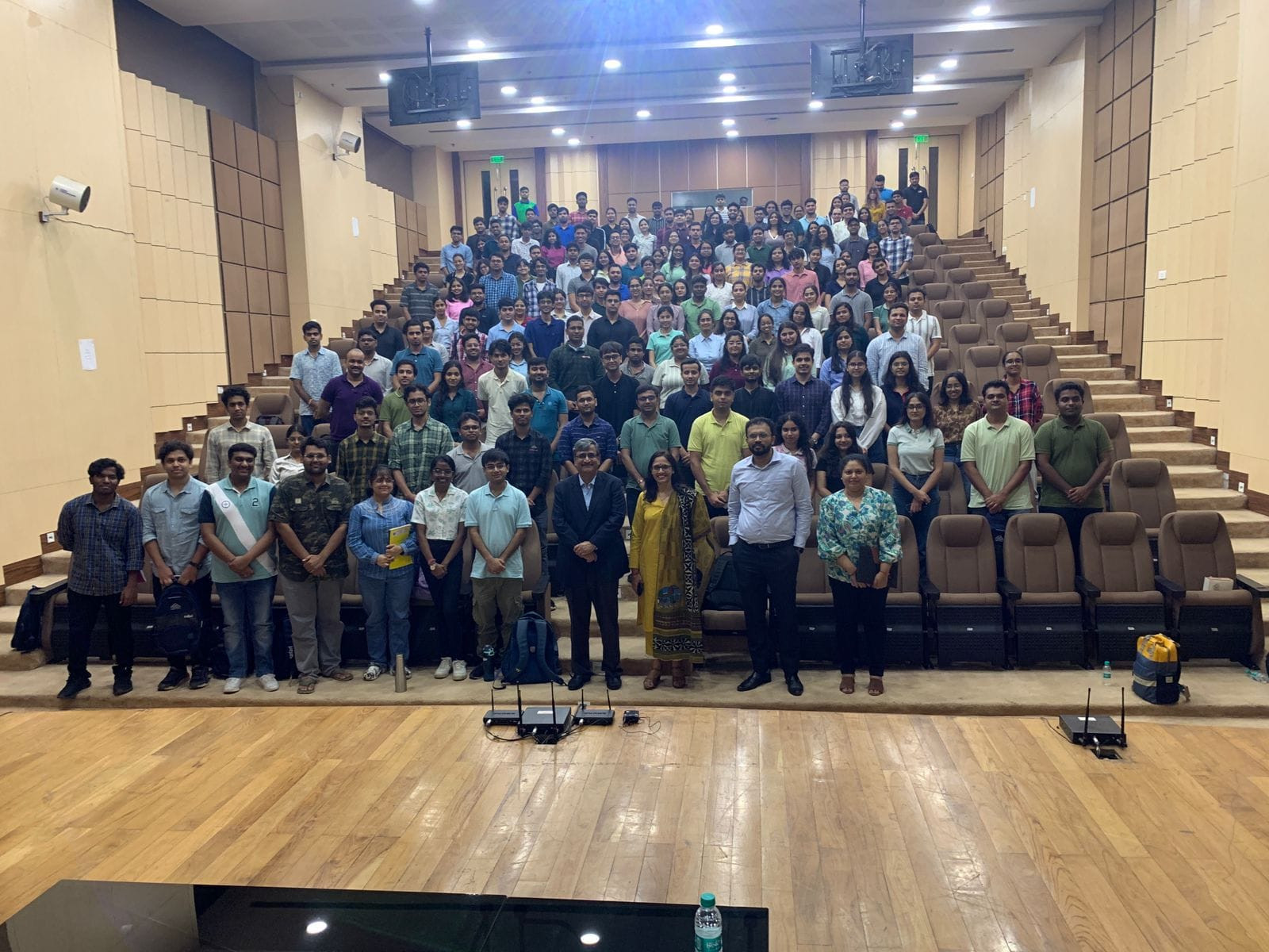 Students in the IIM Mumbai auditorium