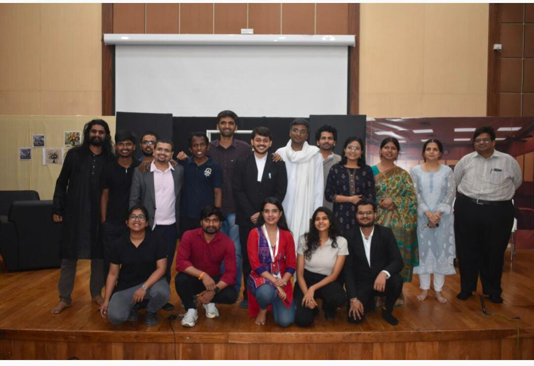 IIM Mumbai students at a campus cultural event