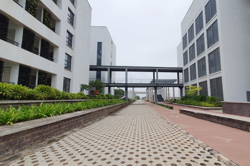 Academic building on the IIM Raipur campus