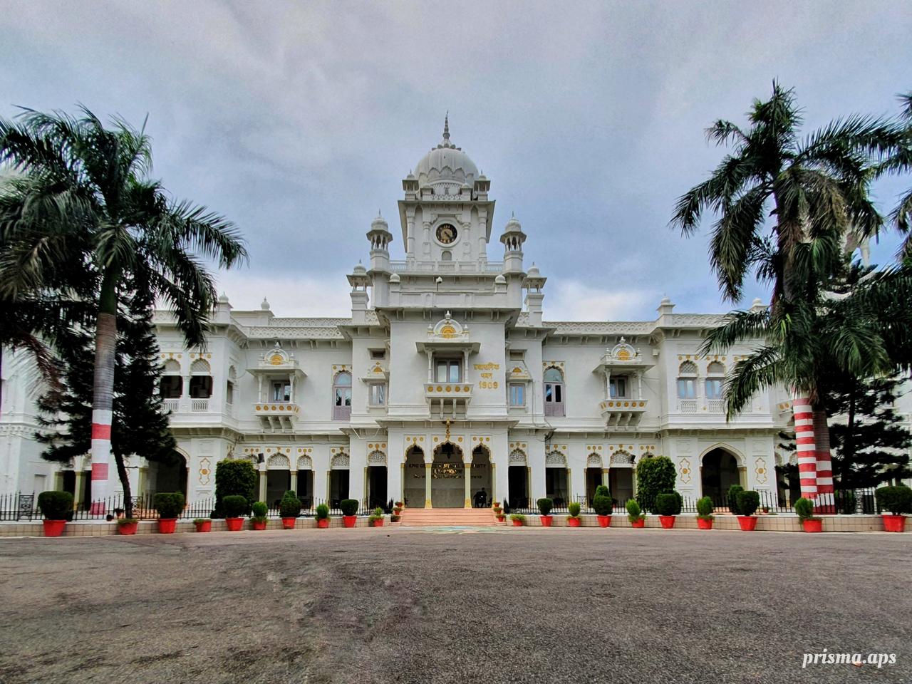 The heritage main building of King George's Medical University, Lucknow