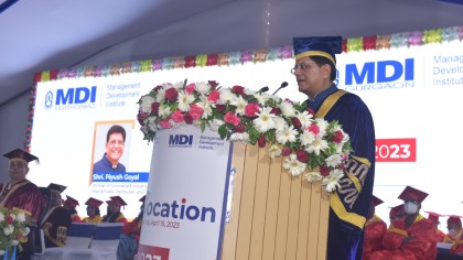 Convocation ceremony at MDI Gurgaon