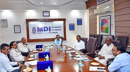 A meeting room on the MDI Gurgaon campus