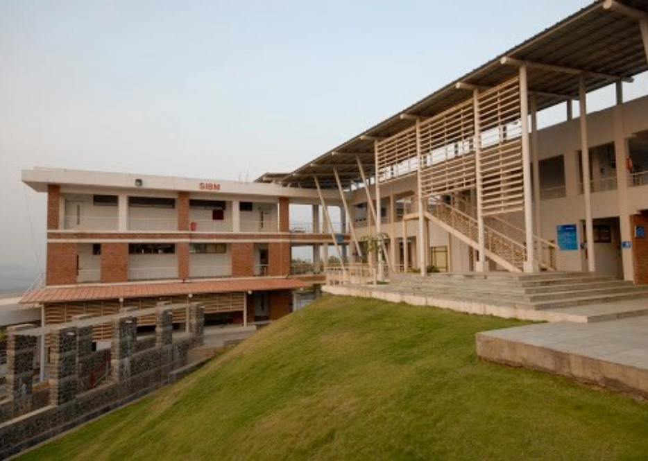 SIBM Pune's academic block on the Lavale hilltop campus