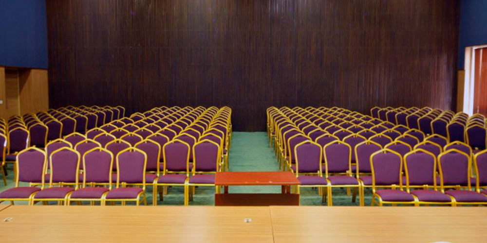 The auditorium at SIBM Pune