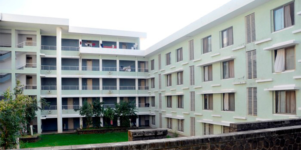 On-campus student accommodation at SIBM Pune